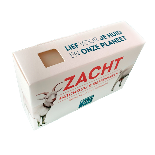 Natuurlijke zeep met Patchouli geitenmelk. Bestel op Pettrzeep.nl