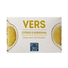 Vaste zeep pettrs eigen Citrus & Kurkuma