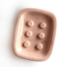 Zeepbakje Haapa ceramics pink