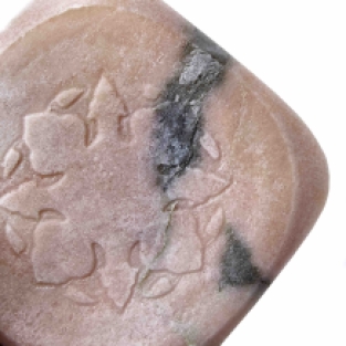 marmeren zeephouder rose Senteurs D'Orient libanon zeep damascus roos
