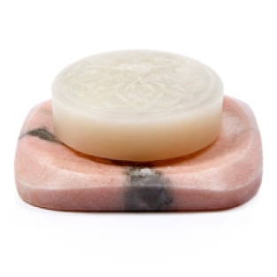 marmeren zeephouder rose Senteurs D'Orient libanon zeep damascus roos