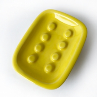 zeepbakje haapa ceramics yellow